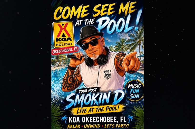 Live Music with Smokin D Poolside Photo
