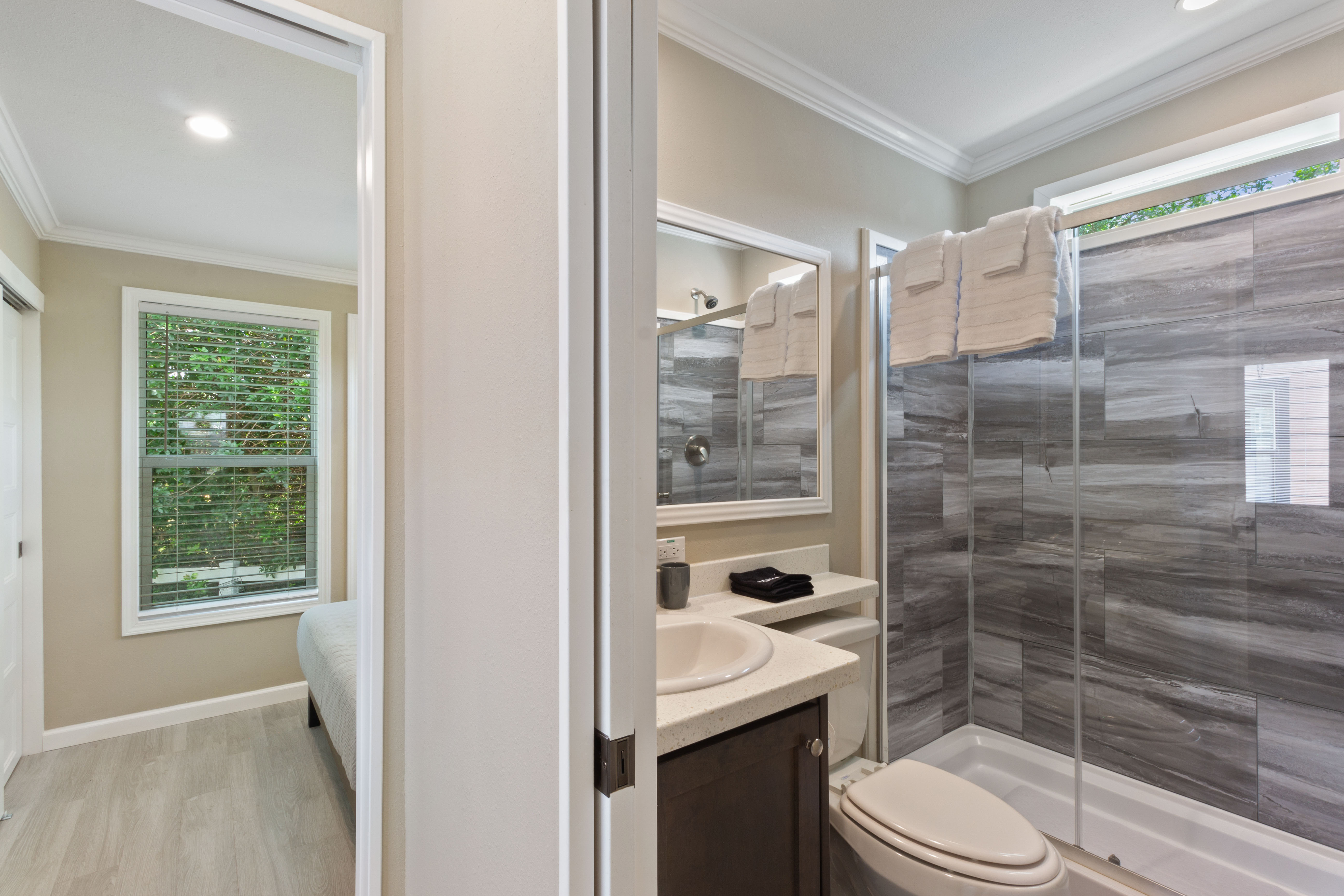 Bathroom with shower
