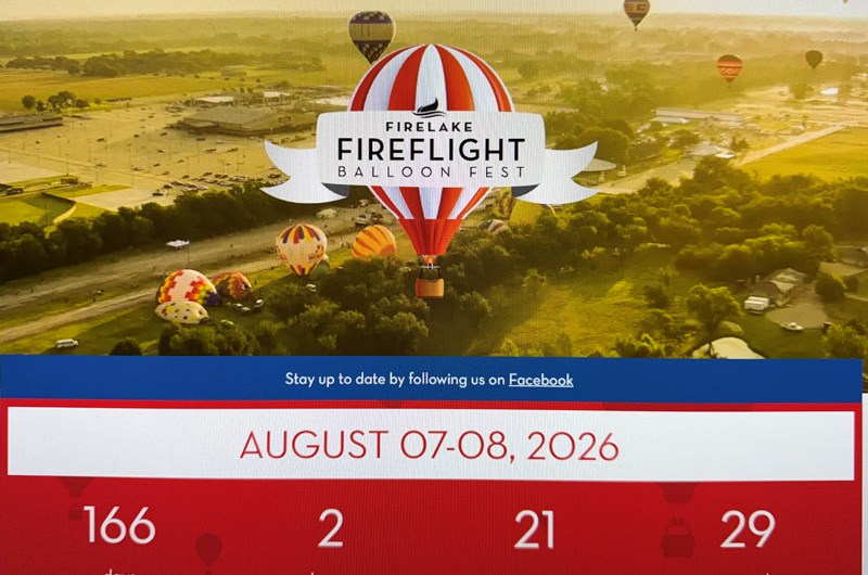 FireLake Fire Flight Balloon Festival Photo