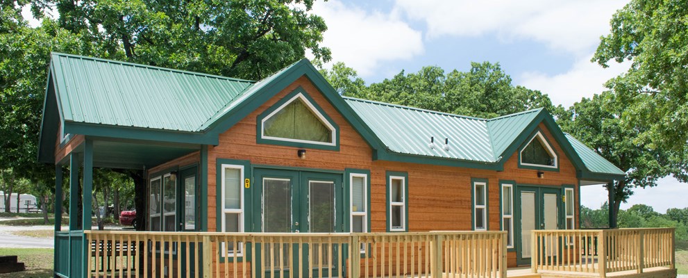 Deluxe Cabin Exterior