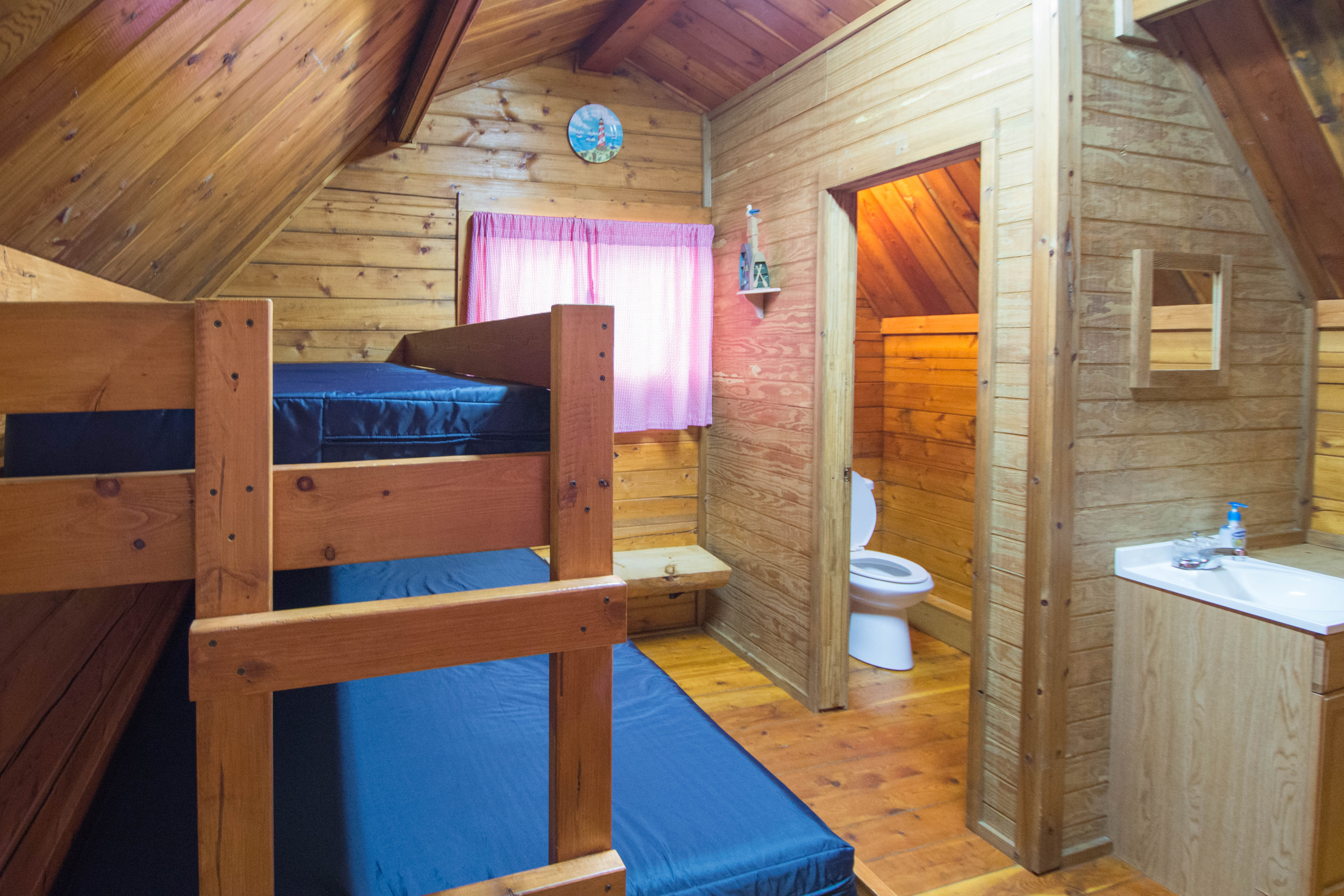 Wide Shot of Cabin Interior