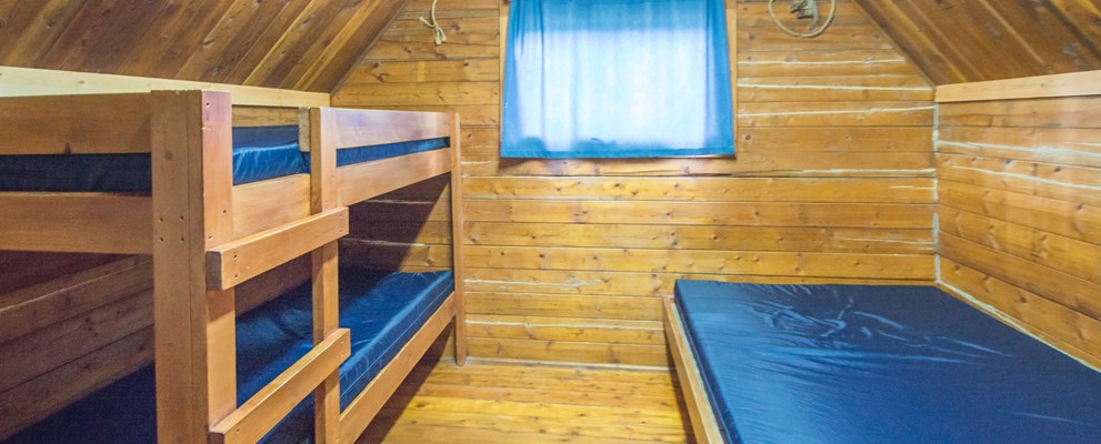 Interior of Basic Cabin