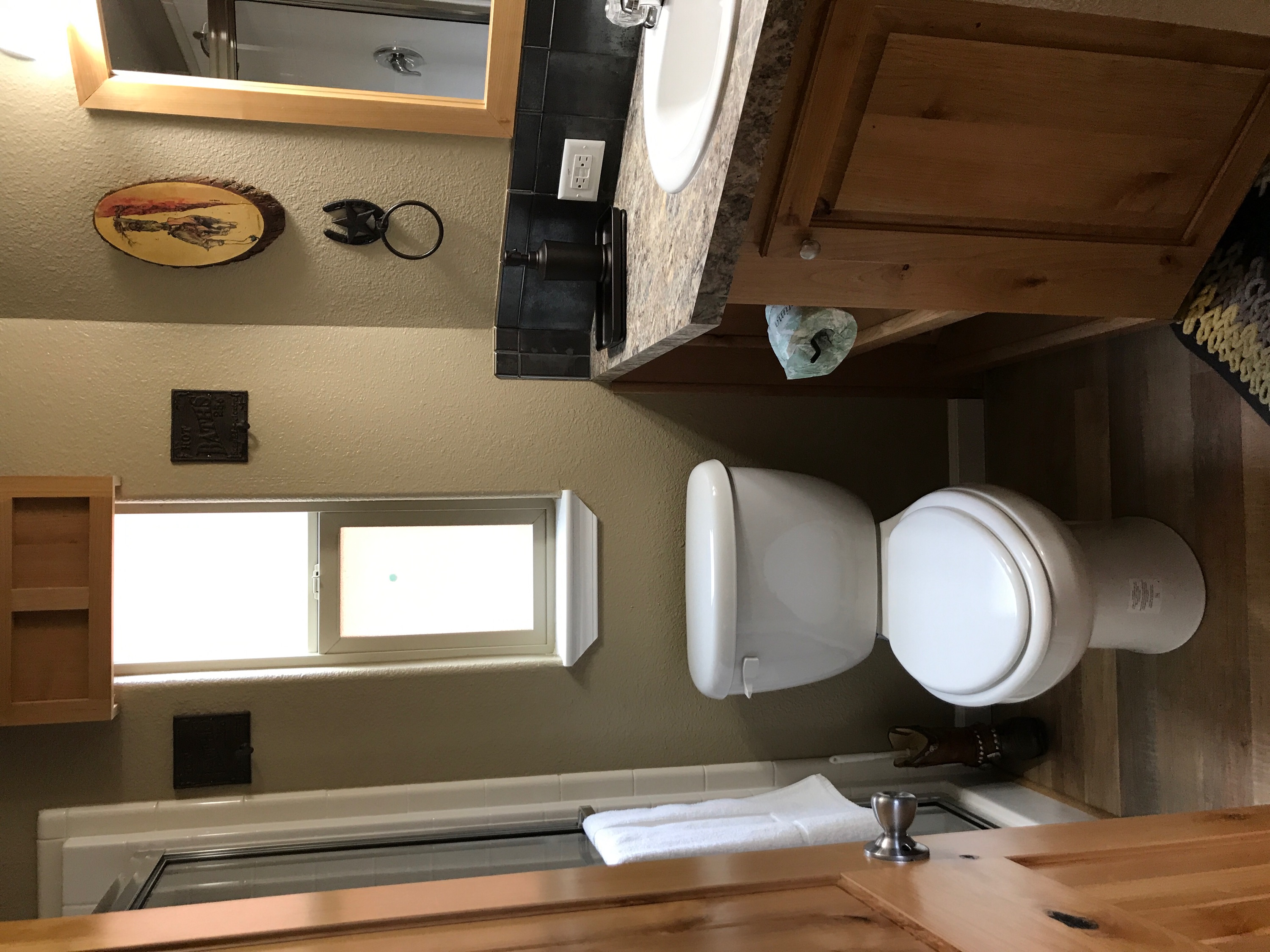 Bathroom of Deluxe Cabin Lena