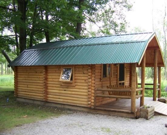 Exterior 2 Room Rustic Cabin