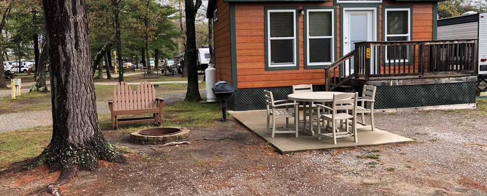 Outside Cabin 109