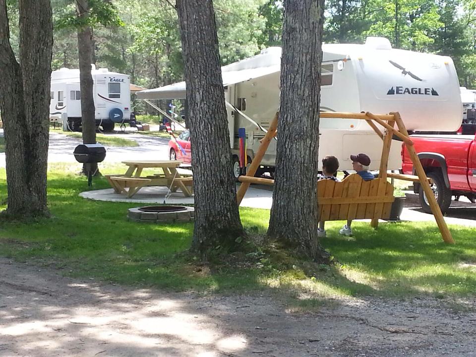 Deluxe Patio Site