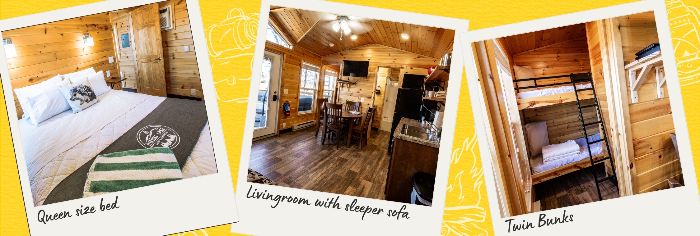 lakeview kabin 2 bedroom cabin outside