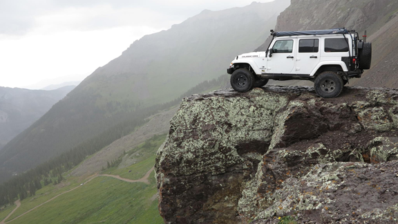 Jeeping In San Juan Mountains