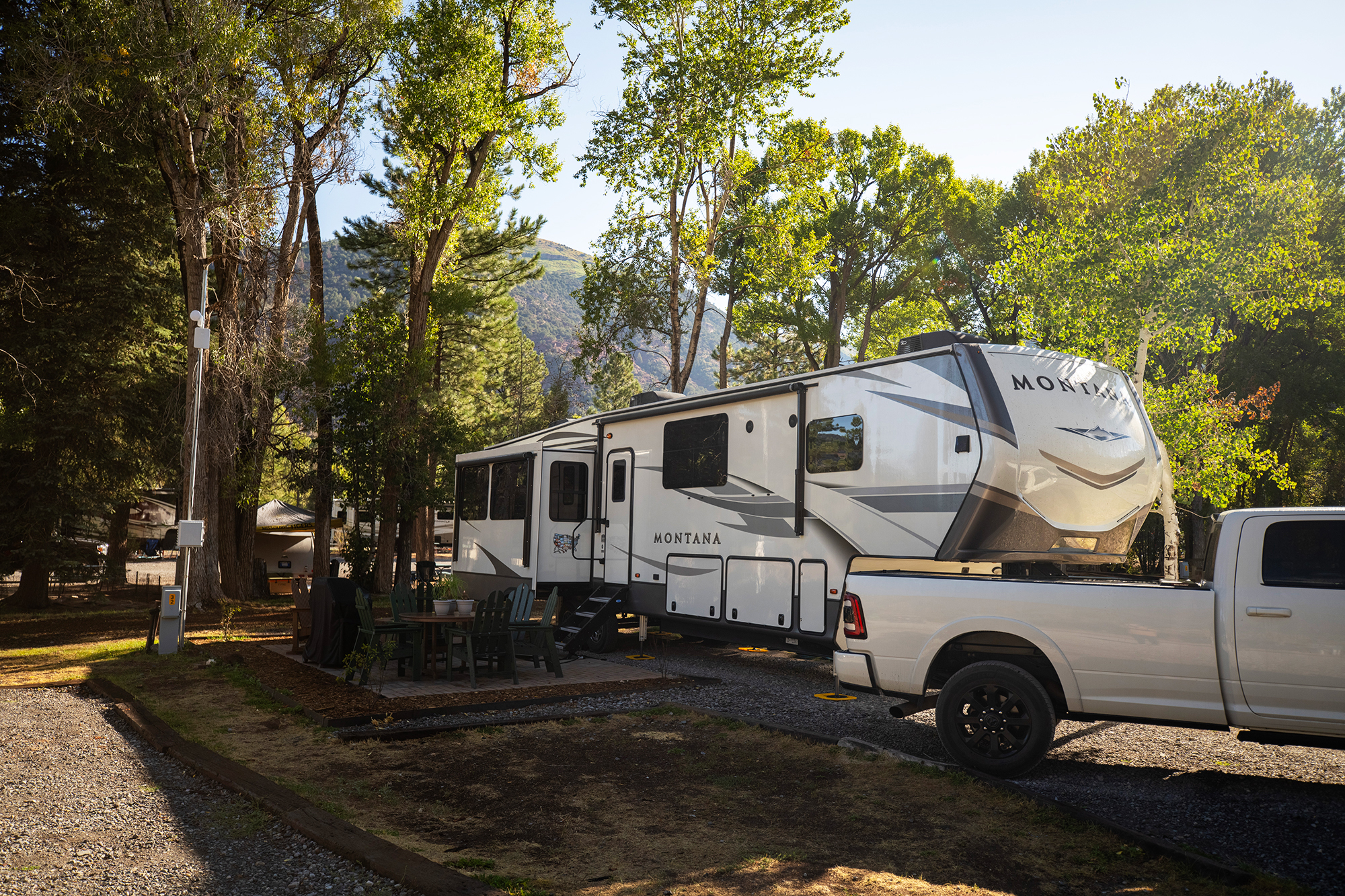 RV 31 - 50/30 AMPS FHU KOA Patio