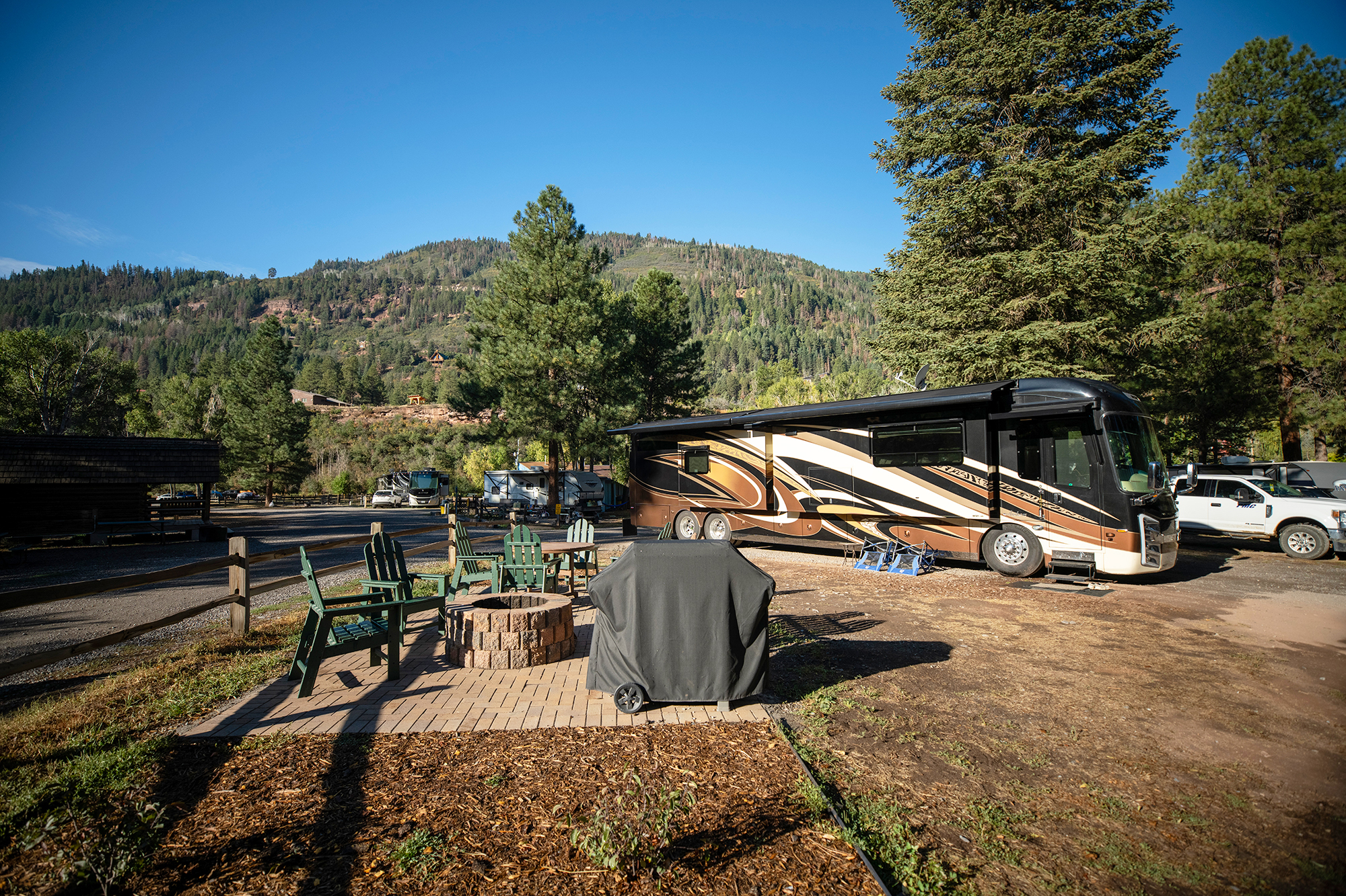 RV 39 - 50/30 AMPS FHU KOA Patio