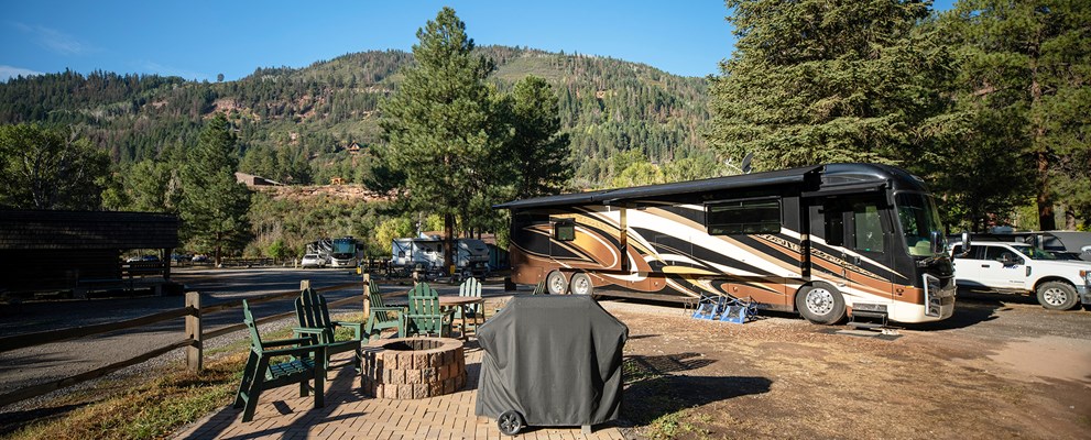 RV 39 - 50/30 AMPS FHU KOA Patio