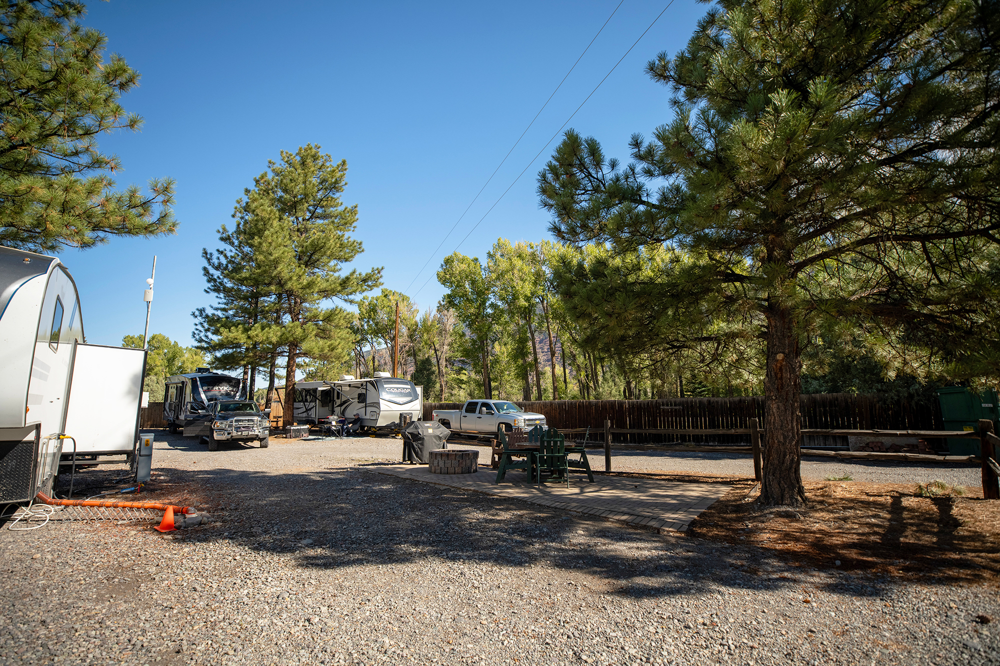 RV 90 - 50/30 AMPS FHU KOA Patio