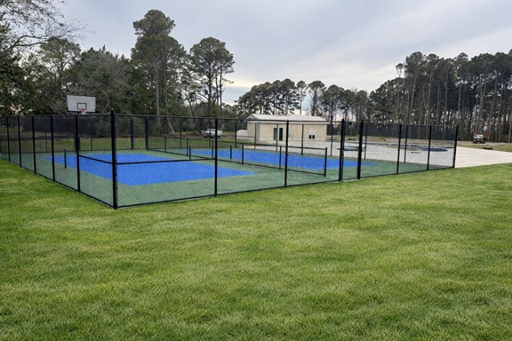 NEW! Pickleball & Basketball Court