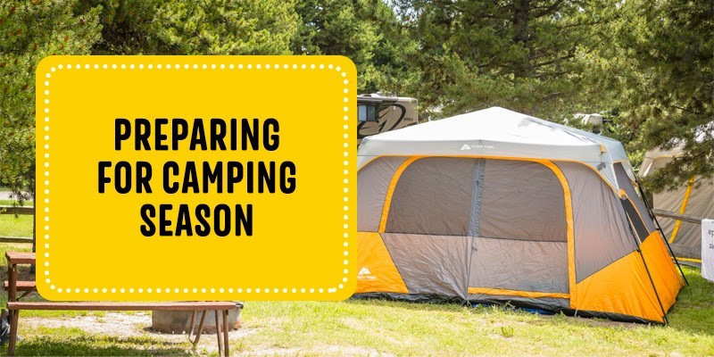 Preparing for Camping Season at our KOA