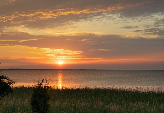 Spectacular sunrises AND sunsets!