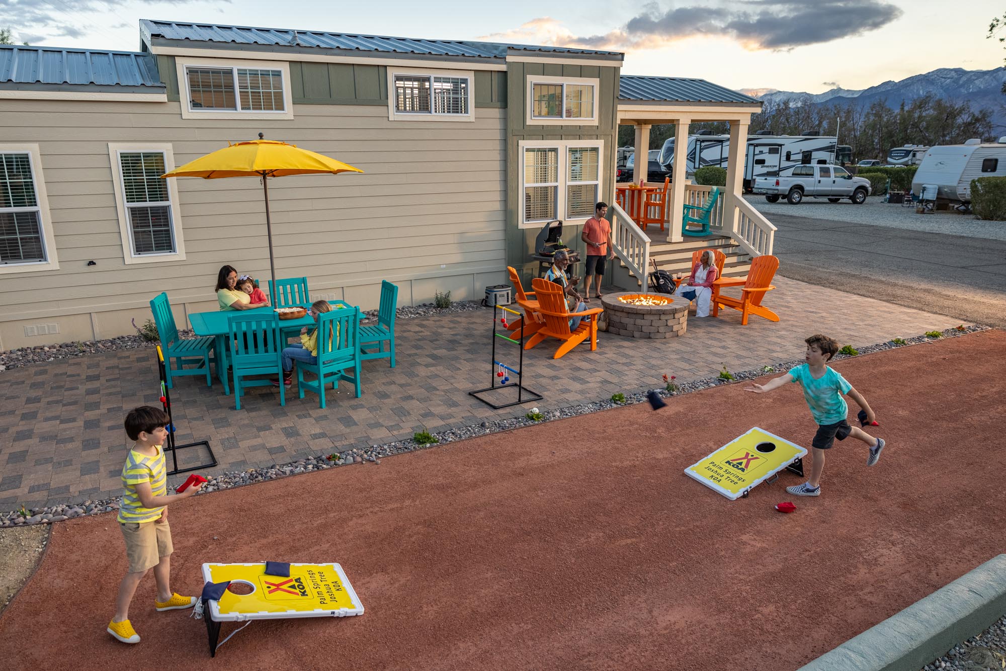 Deluxe Cabin Private Outdoor Space