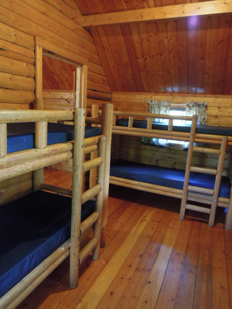 Cabin Two Room  Inside Bunkroom