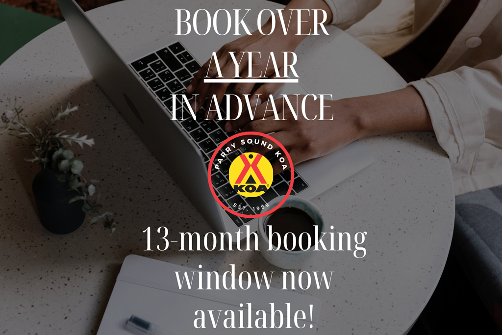 Exciting News: Book 2025 Camping Trip over a Year Ahead