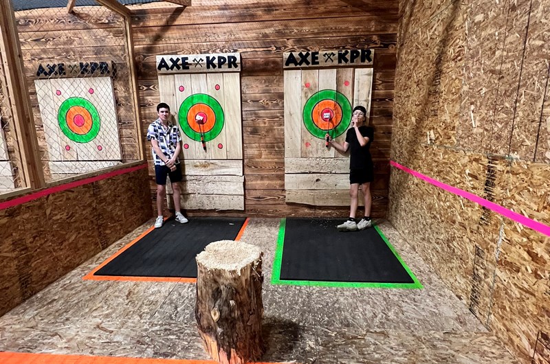 Axe Throwing Photo