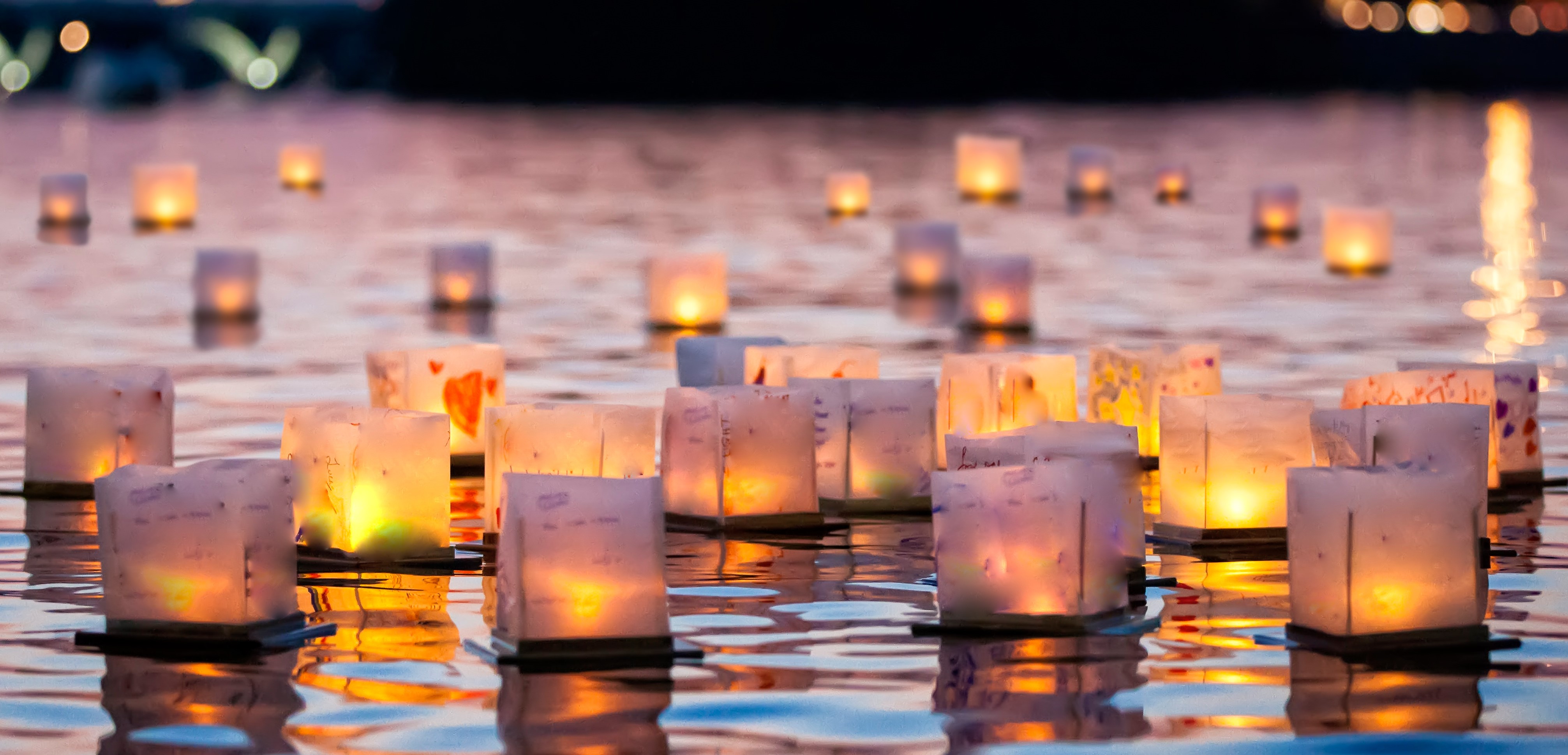 Water Lantern Festival Photo