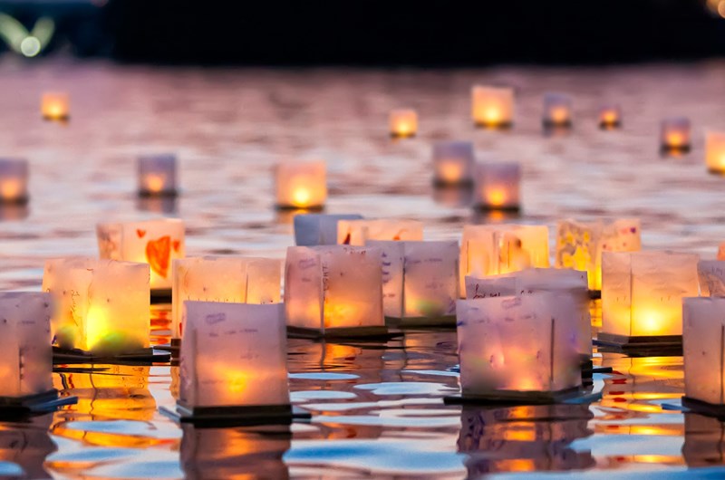Water Lantern Festival Photo