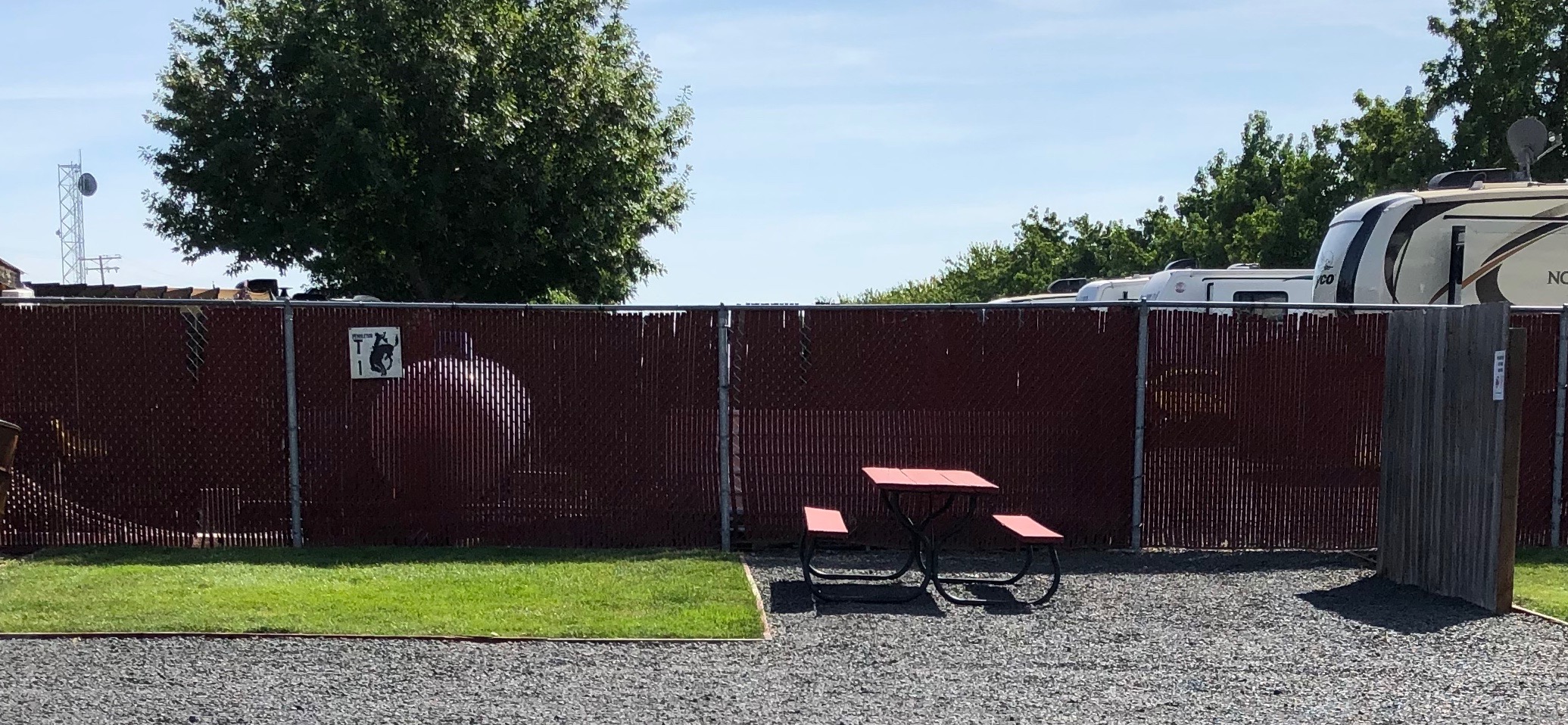tent site