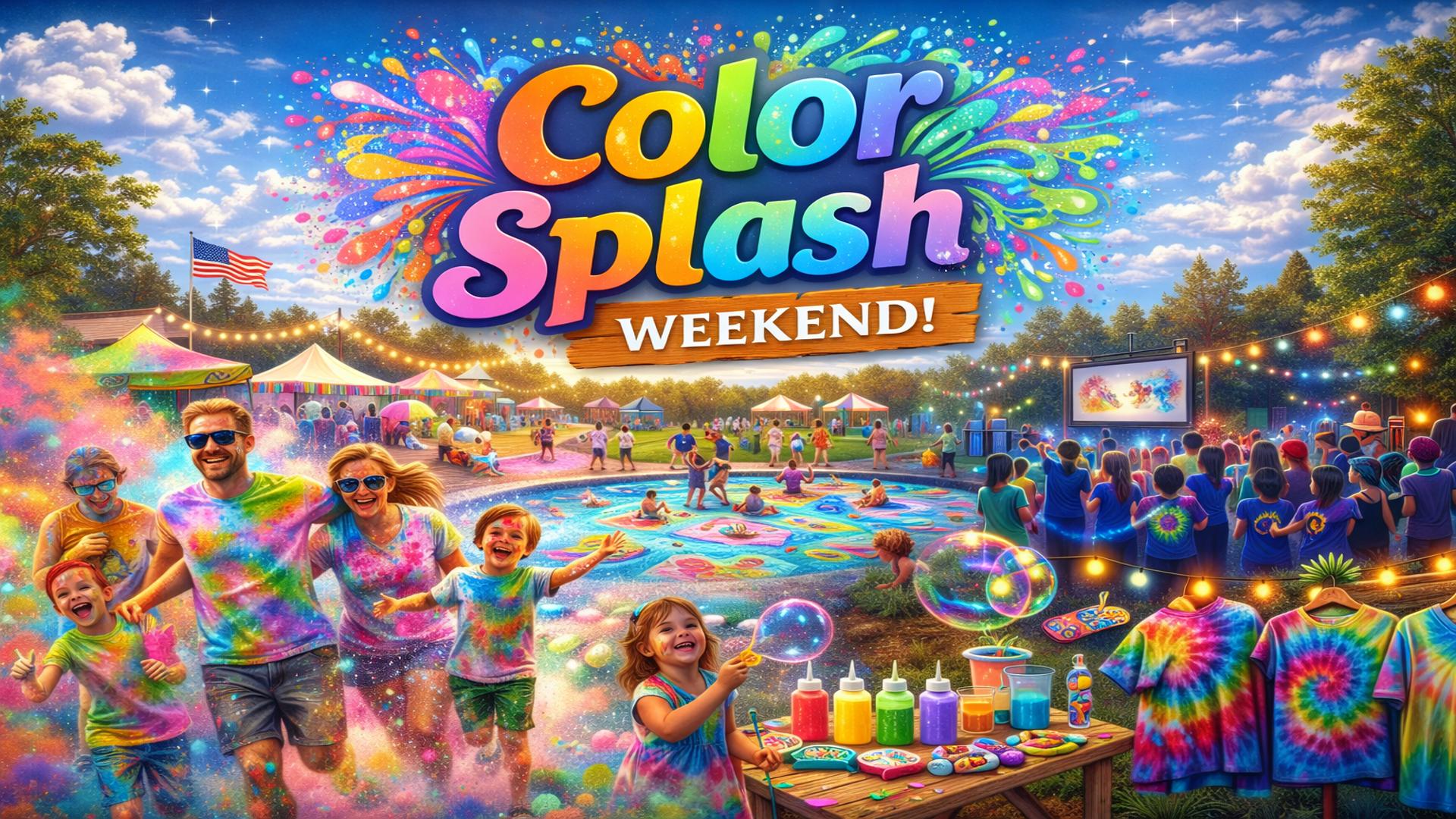 Color Splash Weekend Photo