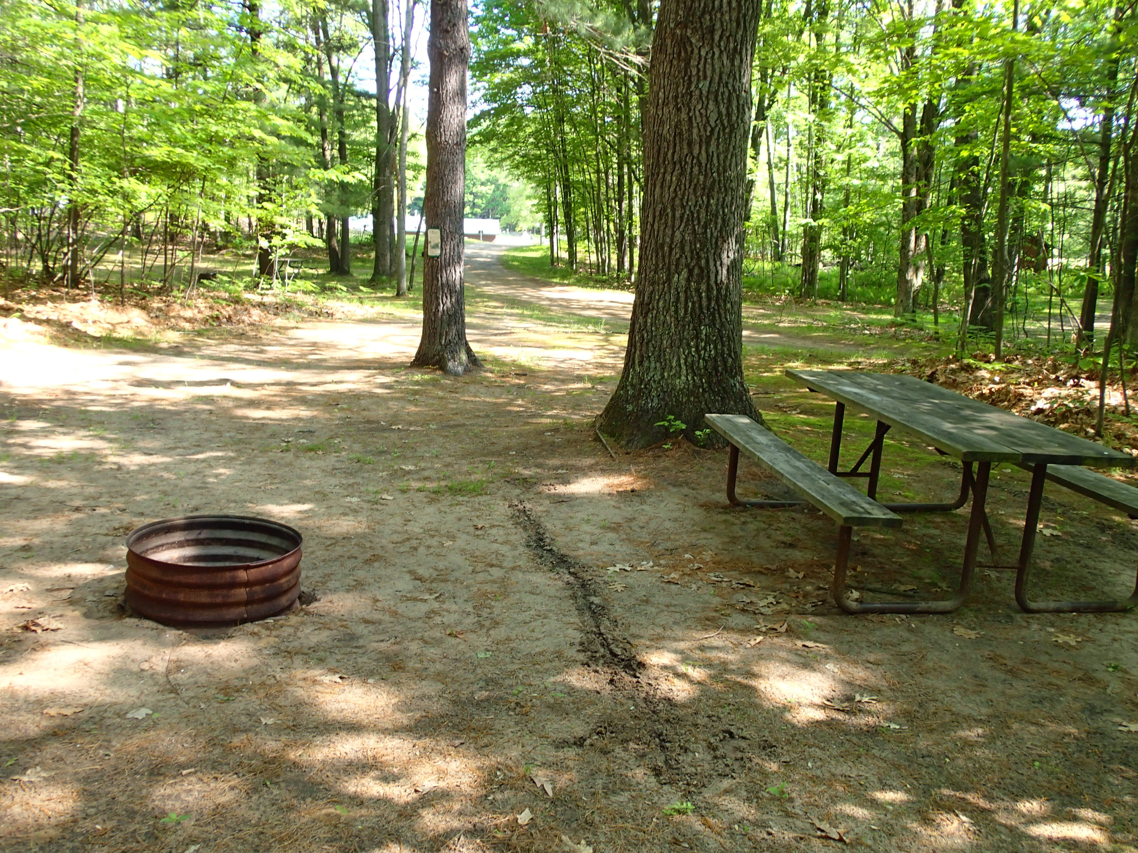 Quite secluded site