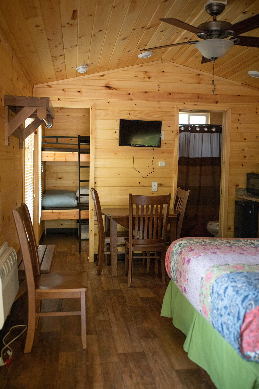 Deluxe Cabin inside