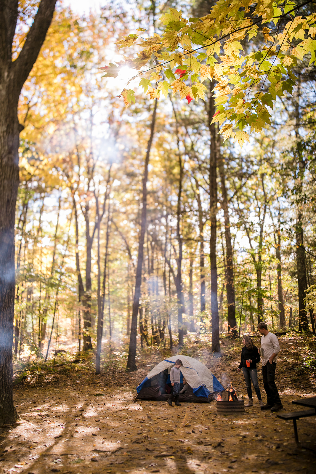 tenting