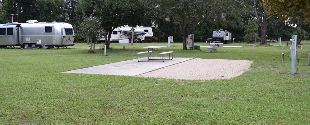 E-Section Patio Sites - Lots of real estate!