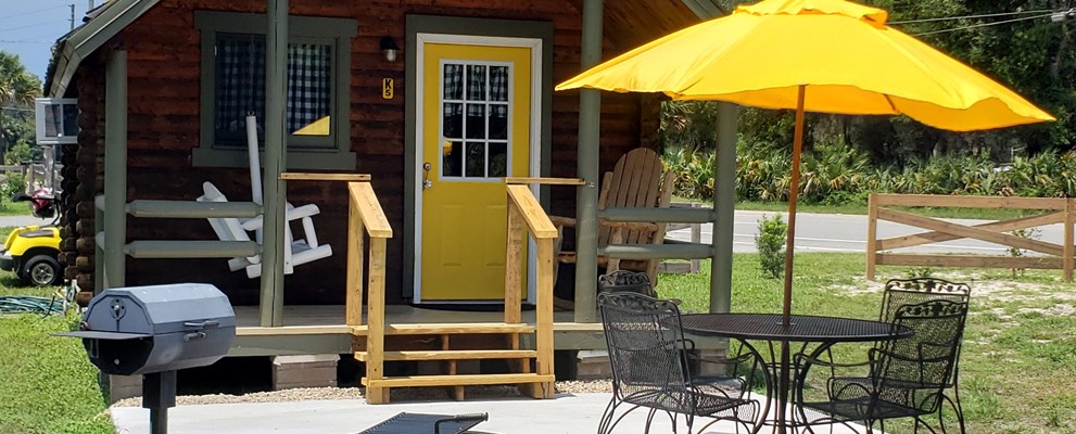 KOA Deluxe Patio Cabin