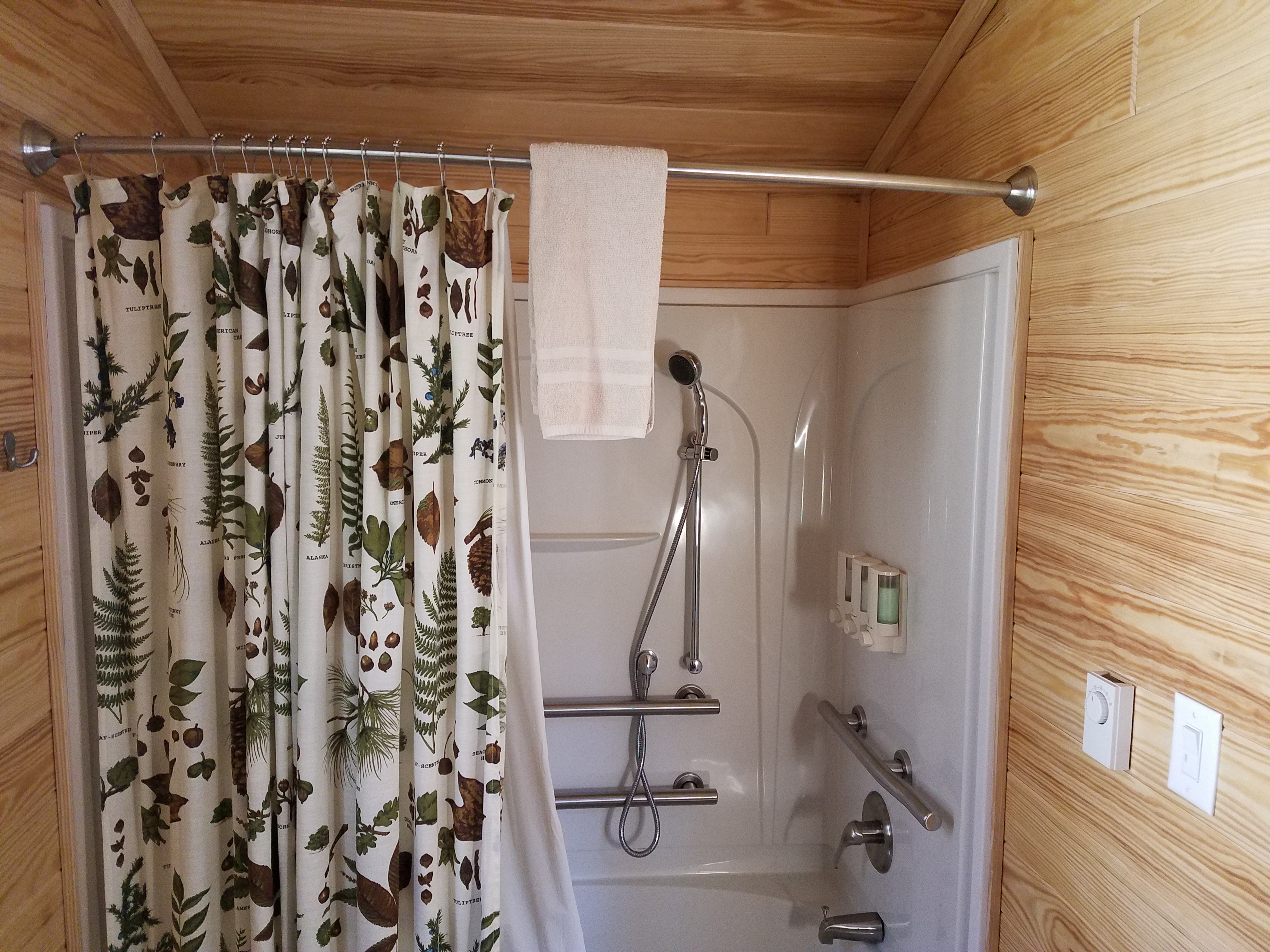 Handicap friendly bath
