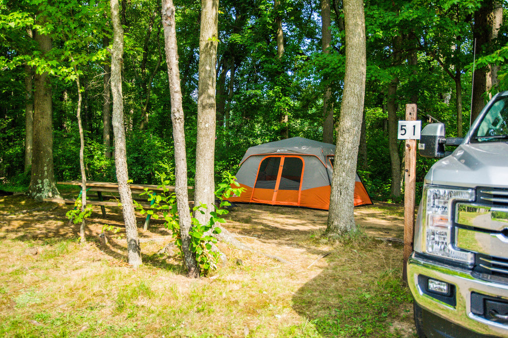 Tent site