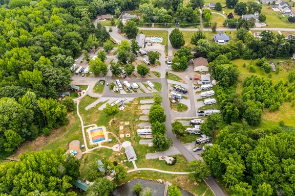 Campground - Aerial