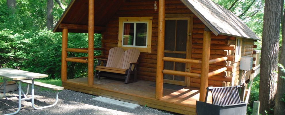 Two Room Camping Cabin