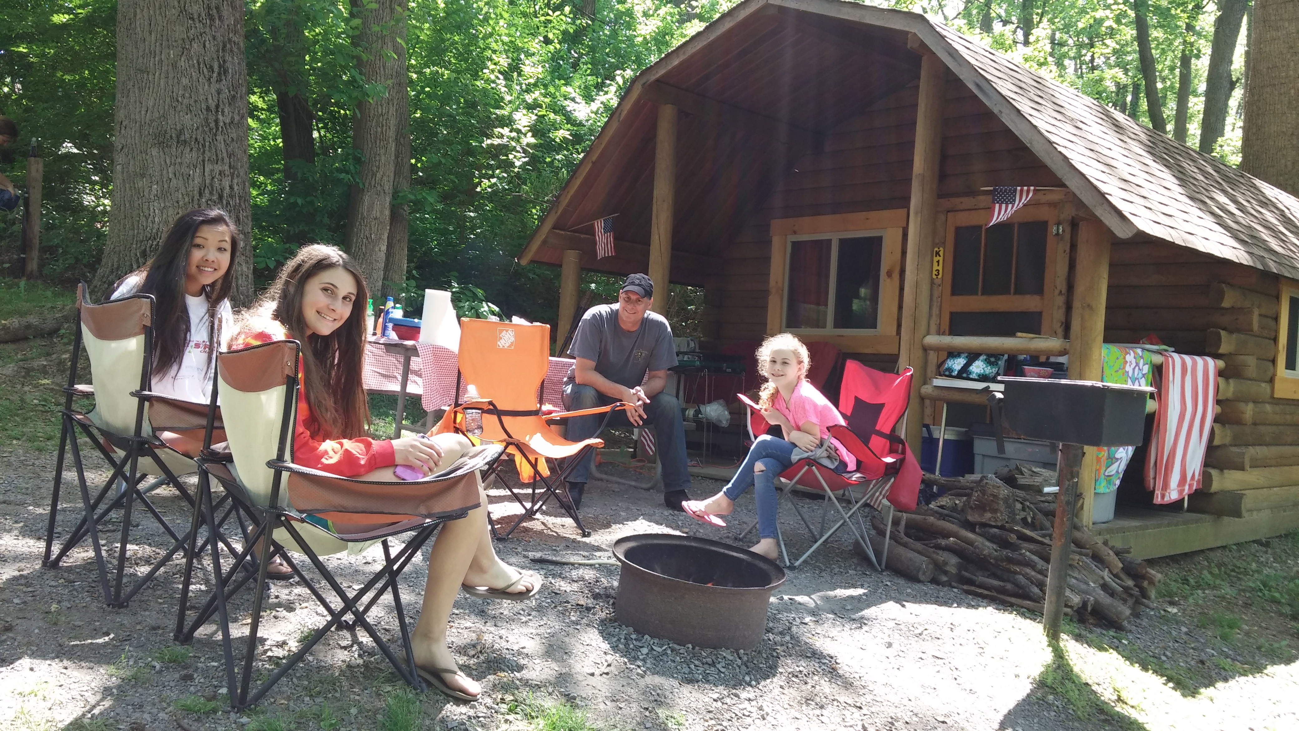 Two Room Camping Cabin