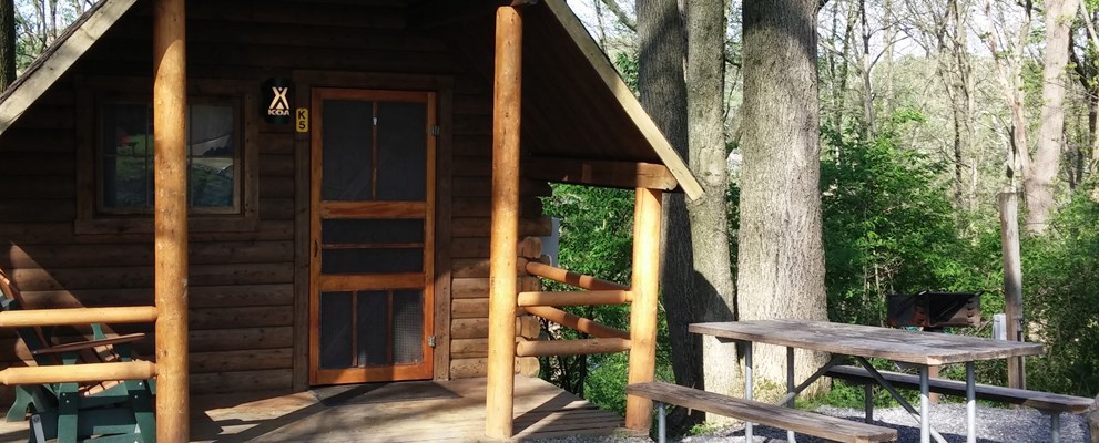 Two Room Camping Cabin