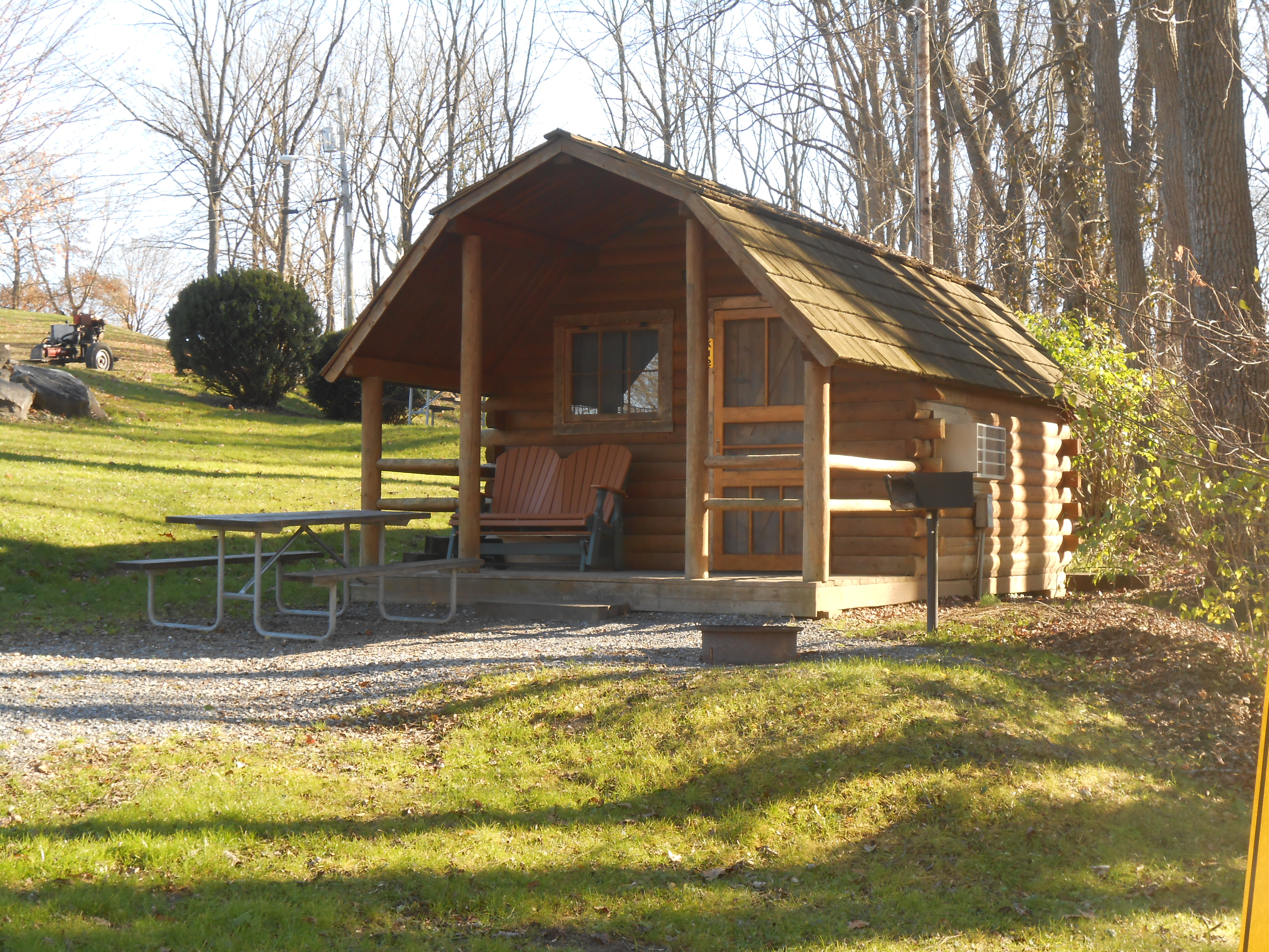 One Room Camping Cabin
