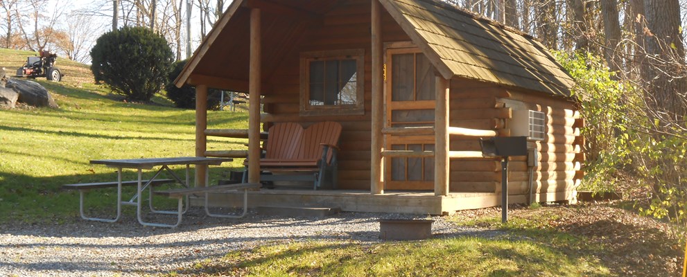 One Room Camping Cabin