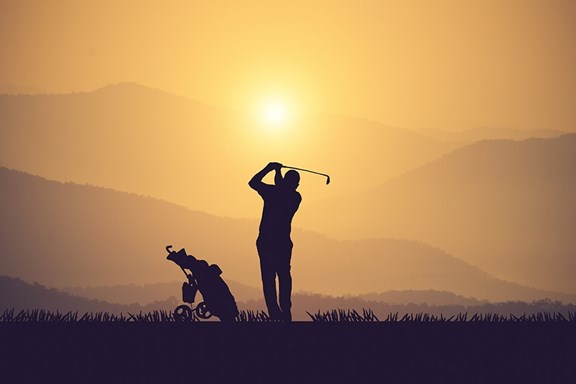 Golfing