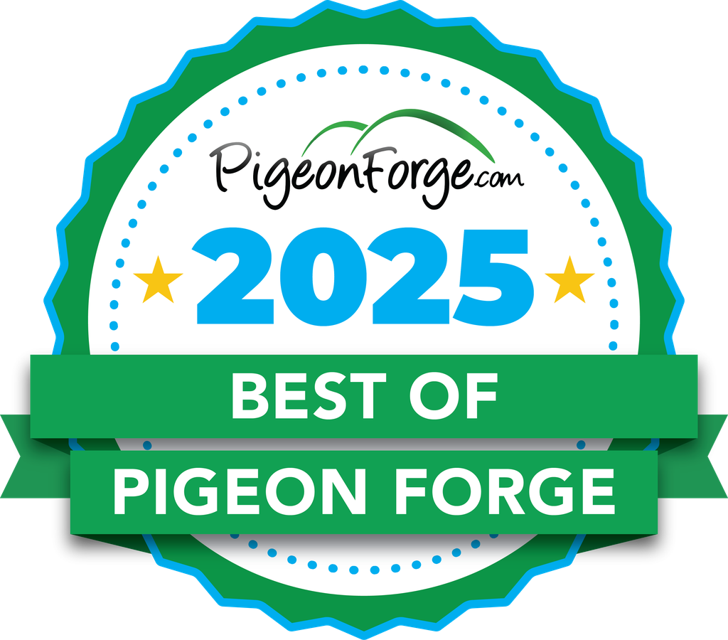 We're a Best of Pigeon Forge 2025 Winner!