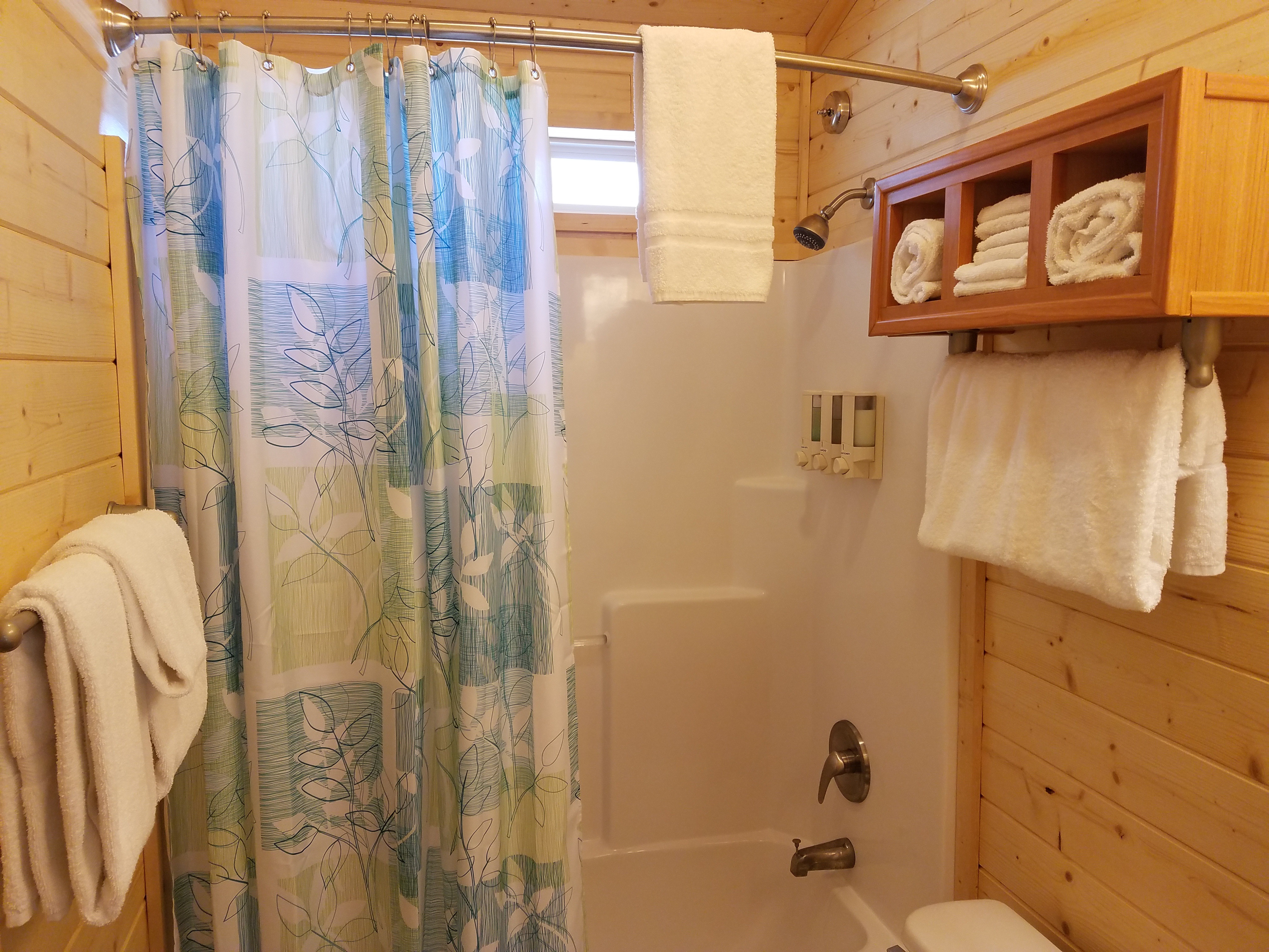 Deluxe Cabin Restroom