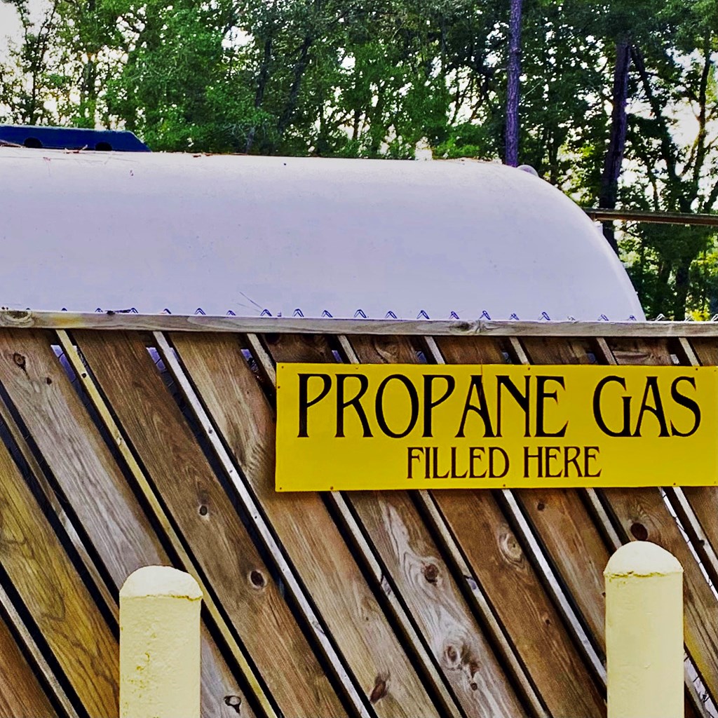 Propane Gas filled 8 am - 9 pm Daily