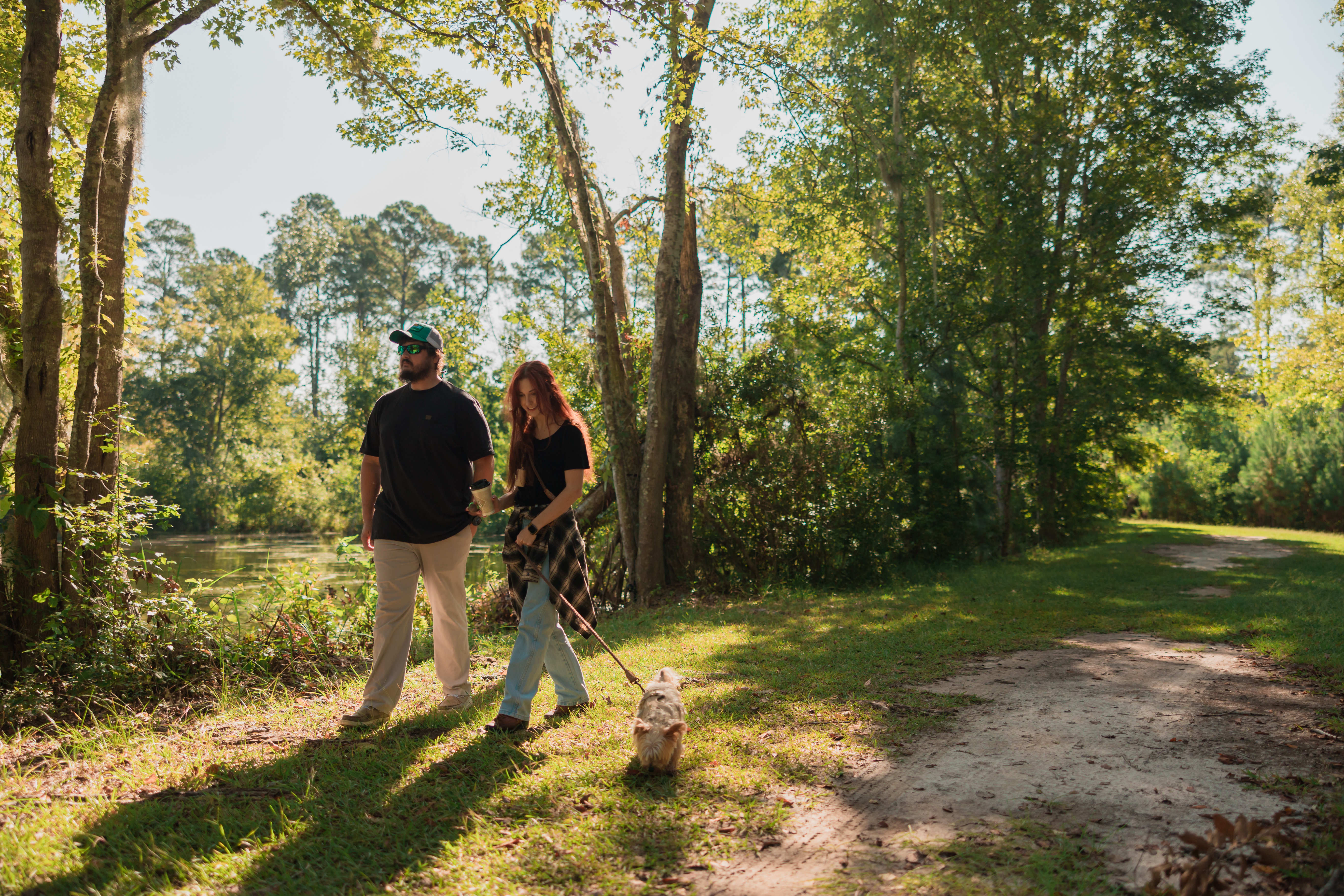 Beautiful 12 Acre Lake for quiet walks adjacent to KOA Photo