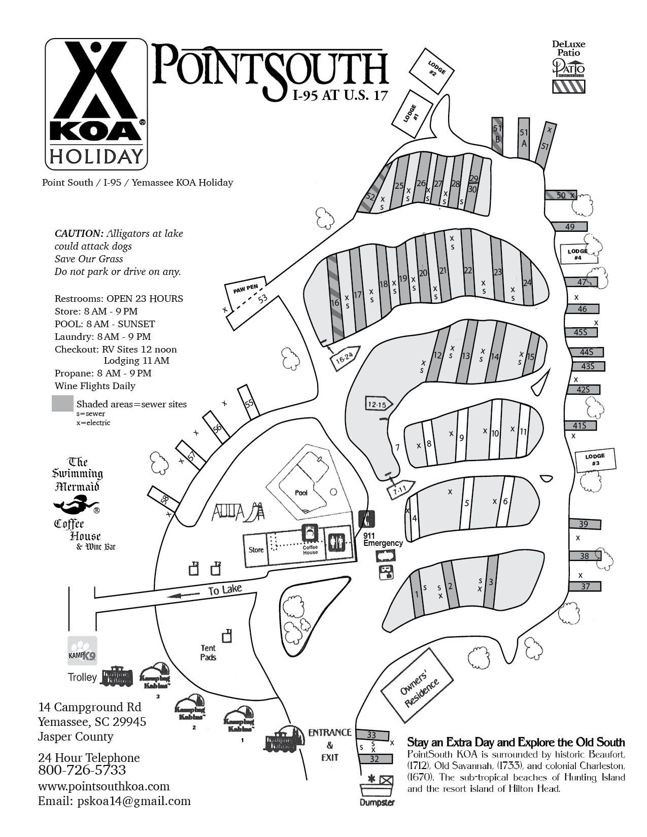 Campground Site Map