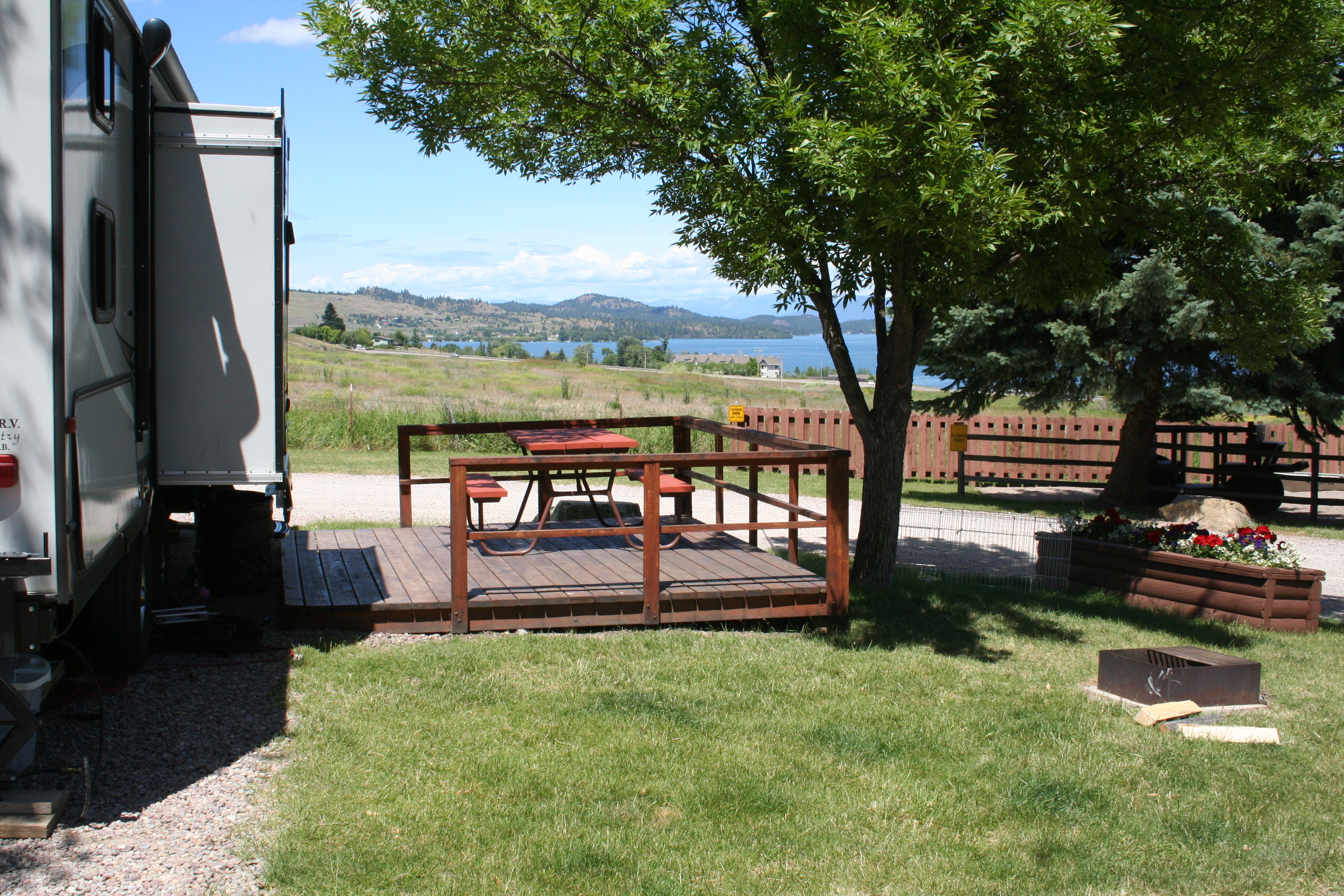 Deck end site
