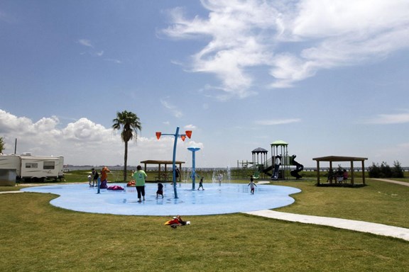 Splash Pad At Lighthouse Beach