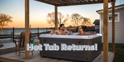 The Hot Tub is Back at the Port Lavaca KOA