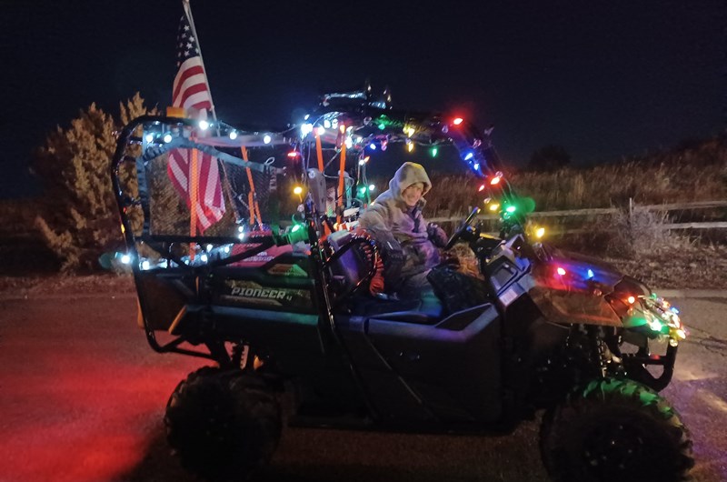 Pueblo Parade Of Lights Photo
